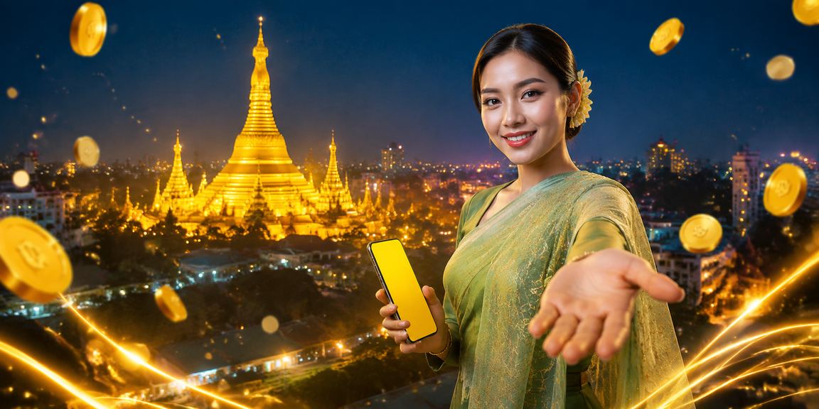 ရန်ကုန်မြို့တွင် ဖုန်းမှ ငွေပေးချေမှုပြုလုပ်နေခြင်း